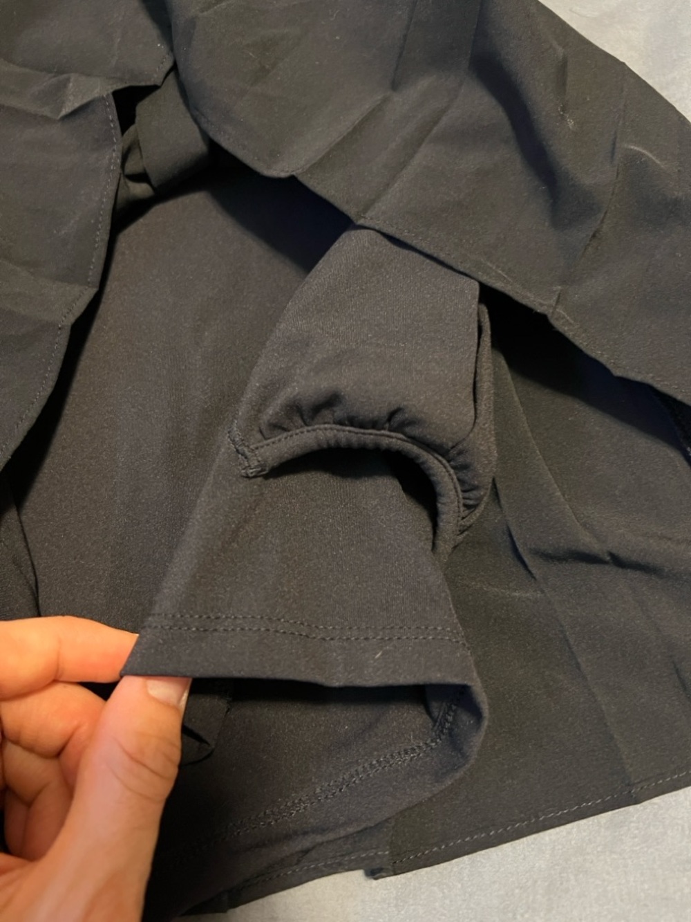 Oysho Black Pleated Tennis Skirt - Women's Black Pleated Skirt - Picture 6 of 7